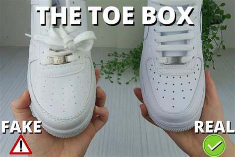 fake vs real af1|More.